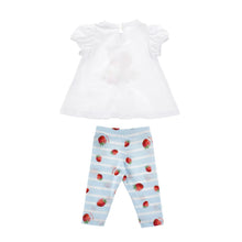 Load image into Gallery viewer, Blue &amp; White Winnie The Pooh Legging Set