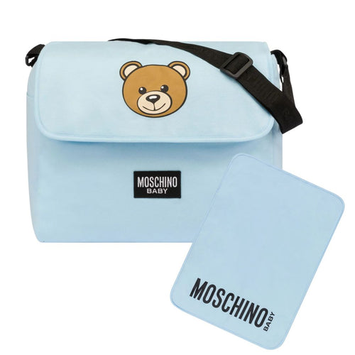 Pale Blue Toy Changing Bag & Mat