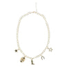 Gold Cowgirl Charm Necklace