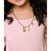Gold Cowgirl Charm Necklace