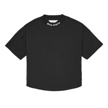 Load image into Gallery viewer, Black Oversized Logo T-Shirt