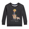Dark Grey Polo Bear Sweat Top