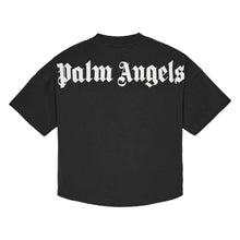 Load image into Gallery viewer, Black Oversized Logo T-Shirt