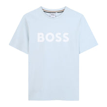 Load image into Gallery viewer, Pale Blue Large Logo T-Shirt