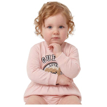 Load image into Gallery viewer, Blush Teddy Sweat Dress &amp; Knickers