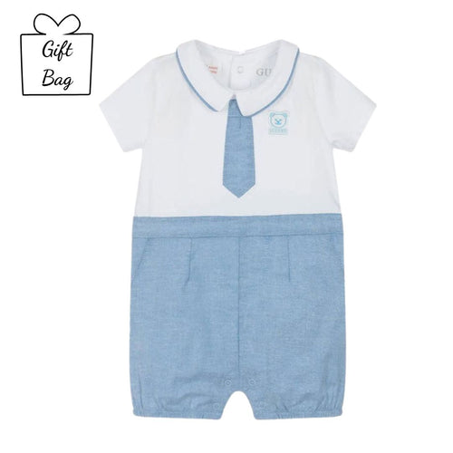 Pale Blue Tie Shortie