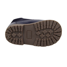 Load image into Gallery viewer, Navy Suede &amp; Patent Boots