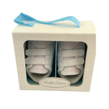 Load image into Gallery viewer, White &amp; Pink Tag Pre Walker Trainers