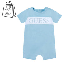 Load image into Gallery viewer, Blue Embroidered Logo Shortie