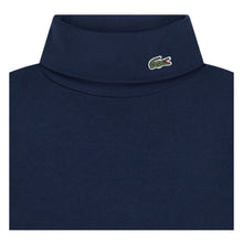 Load image into Gallery viewer, Navy Roll Neck Top
