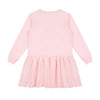 Pink Teddy & Sequin Bow Dress