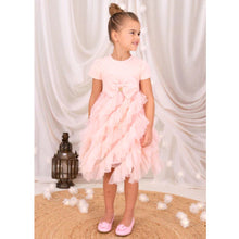 Load image into Gallery viewer, Peach &#39;Mille Feuille&#39; Dress
