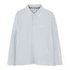 Pale Blue LS Polo Shirt
