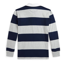 Load image into Gallery viewer, Navy &amp; Grey Rugby Shirt