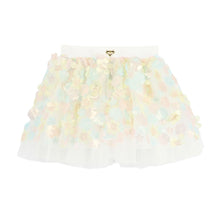 Load image into Gallery viewer, White 3D Flower Skirt Set