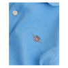Blue LS Logo Polo Top