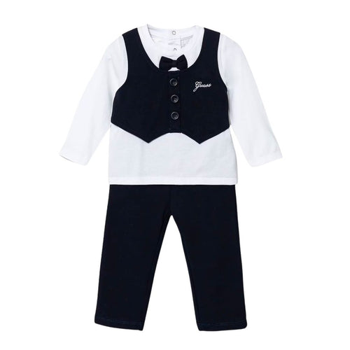 Navy & White 2 Piece Set