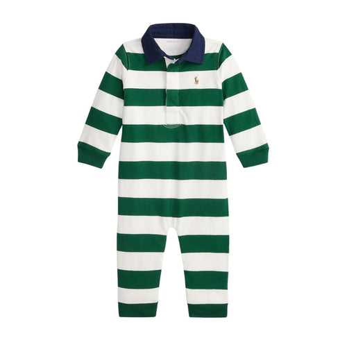 Green & White Rugby All In One