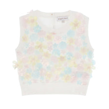 Load image into Gallery viewer, White 3D Flower Skirt Set