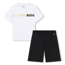 Load image into Gallery viewer, Black &amp; White Lounge Wear Set