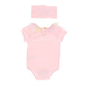 Pink Rainbow Tutu, Body & Hairband Set