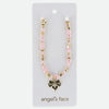 Pink Pearl & Heart Necklace