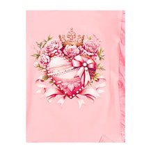 Load image into Gallery viewer, Pink Heart &amp; Roses Legging Set