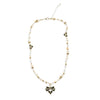 Ivory Pearl & Heart Necklace