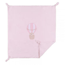 Load image into Gallery viewer, Pink Padded Hot Air Balloon Blanket