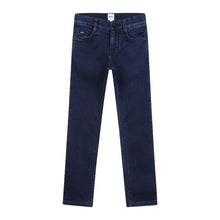 Load image into Gallery viewer, Dark Blue Stretch Slim Fit Jeans