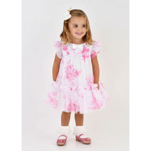 Load image into Gallery viewer, Babies Pink &amp; White &#39;Rosebud&#39; Dress