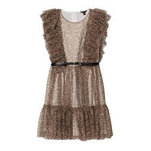 Load image into Gallery viewer, Leopard Print Tulle Dress