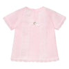 Girls Pink Knitted Top & Bloomers