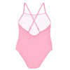 Pink Barbie Swimsuit & Sarong Set