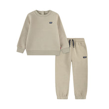 Load image into Gallery viewer, Babies Beige Tracksuit