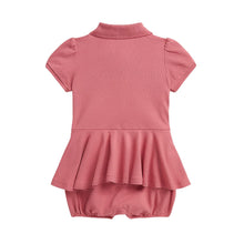 Load image into Gallery viewer, Deep Pink Peplum Shortie