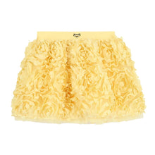Load image into Gallery viewer, Yellow 3D Roses Skirt Set