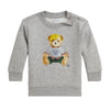 Babies Grey Polo Bear Sweat Top