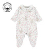 PRE ORDER - Pink Teddy Frill Collar Babygrow
