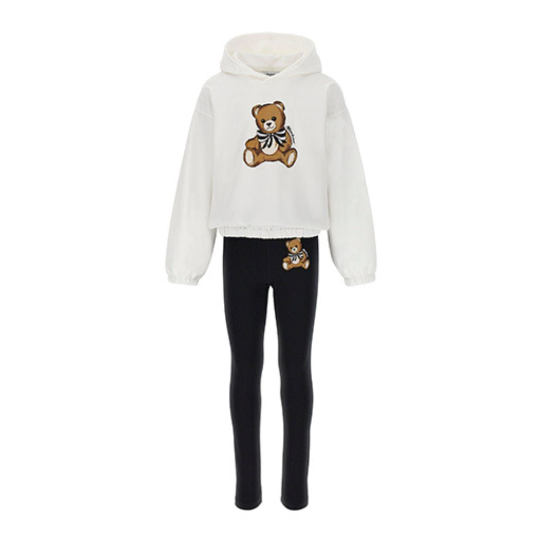 Black & Ivory Legging Set