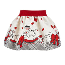 Load image into Gallery viewer, Red &amp; Ivory Dalmatian Skirt Set