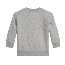 Load image into Gallery viewer, Babies Grey Polo Bear Sweat Top