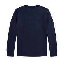Load image into Gallery viewer, Navy Polo Bear LS Top