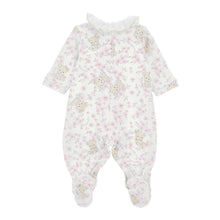 Load image into Gallery viewer, PRE ORDER - Pink Teddy Frill Collar Babygrow