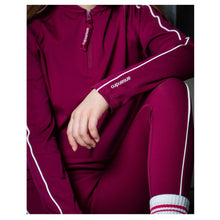 Load image into Gallery viewer, Raspberry Pink 1/4 Zip Top