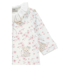 Load image into Gallery viewer, PRE ORDER - Pink Teddy Frill Collar Babygrow