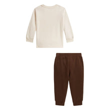 Load image into Gallery viewer, Babies Ivory &amp; Brown Polo Bear Set