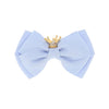 Pale Blue Crown Bow