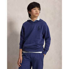 Load image into Gallery viewer, Navy Tonal Big Pony Hoodie &amp; Shorts Set