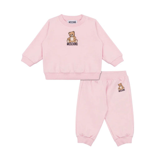 Baby Girls Pink Tracksuit